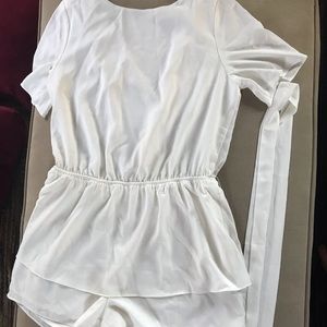 White Romper